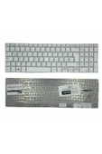 Samsung ile Uyumlu NP470R5E-X01TR, NP510R5E-S01TR Notebook Klavye Beyaz TR - 1