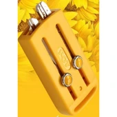 Slot Sarı Anahtarlık Anahtar Kabı 4 adet Boncuklu - 1