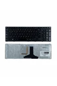 Toshiba ile Uyumlu Satellite P750-10D, P750-10E, P750-10F Notebook Klavye Işıklı Siyah TR - 1