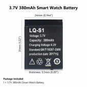 Day LQ-01 A1 Akıllı Saat Batarya - Pil 4.2 v 380mah - 1