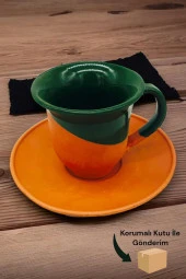 Fırınlanmış Toprak 2 'Li Fincan Set - 2