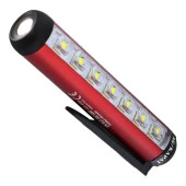 Beyaz Işık 5 W Led Mıknatıslı Sağlam El Feneri Şarjlı Işıldak Kamp Lambası Gece Aydınlatma thumbnail 4