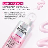 L'Oreal Paris Elseve Glycolic Gloss Parlaklığı Saça Mühürleyen Laminasyon 5 Dakikada Durulanan Bakım 200ml - 2