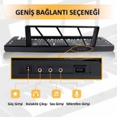 DailyTech 61 Tuşlu USB Dijital Klavye Piyano Profesyonel Büyük Çocuk Müzikal Elektronik Piyano Taşınabilir Çocuk Oyuncak thumbnail 2