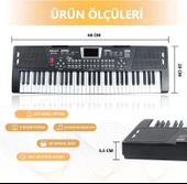 DailyTech 61 Tuşlu USB Dijital Klavye Piyano Profesyonel Büyük Çocuk Müzikal Elektronik Piyano Taşınabilir Çocuk Oyuncak thumbnail 8