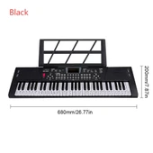 DailyTech 61 Tuşlu USB Dijital Klavye Piyano Profesyonel Büyük Çocuk Müzikal Elektronik Piyano Taşınabilir Çocuk Oyuncak thumbnail 5