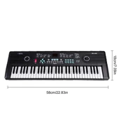DailyTech 61 Tuşlu USB Dijital Klavye Piyano Profesyonel Büyük Çocuk Müzikal Elektronik Piyano Taşınabilir Çocuk Oyuncak thumbnail 6
