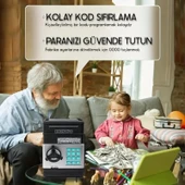 DailyTech Elektronik Kumbara Şifre Çocuklar İçin Kasa Para Dijital Paralar Nakit Tasarrufu Güvenlik Kasası Atm Makinesi Çocuk Hediye - 6
