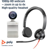 Poly - Studio P5 Webcam with Blackwire 3325 Headset Kit - 3