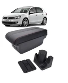 Volkswagen Jetta Delmesiz Vidasız Kol Dayama Kolçak Siyah Dikişli thumbnail 1