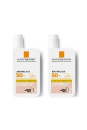 La Roche Posay Anthelios Uvmune400 Spf50+ İnvisible Fluid Tinted 50 Ml - 2 ADET - SKT:11/2026 - 2
