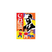 23 Nisan Ulusal Egemenlik ve Çocuk Bayramı Eko Kum Boyama Seti 15 Adet-Red Castle 23NSN-151 - 1
