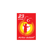 23 Nisan Ulusal Egemenlik ve Çocuk Bayramı Eko Kum Boyama Seti 10 Adet-Red Castle 23NSN-102 - 1