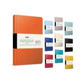 Gıpta Quıck Notes İp dikişli sert Kapak Defter 9X14 80 Yp Çizgili - 1