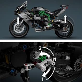 LEGO Technic 42170 Kawasaki Ninja H2R Motosiklet (643 Parça) thumbnail 3