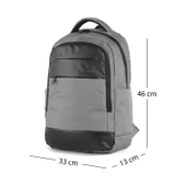 Cambridge Polo Club Sırt Çantası PLCAN2099 Gri thumbnail 1