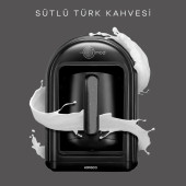 Karaca Hatır Mod Sütlü Türk Kahve Makinesi Shiny Black - 1