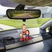 Anne Ve Kızları Super Hero Araba Dikiz Ayna Süsü - 1