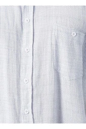 Kısa Kollu Gömlek, L, Gri thumbnail 5