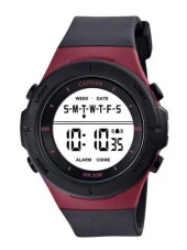 Captiva 30 mt Suya Dayanıklı Digital Alarm-Kronometre-Led Işık Spor Kasa Çoçuk Kol Saati CPT.X006 thumbnail 1