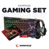 Rampage BygameX-K2 SN-R9 RGB Makrolu 4lü OYUNCU SETİ thumbnail 4
