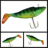Uyguna-Yakala 10 Cm Yumy  İki İğneli Balık-YEM.368 - 1