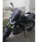 Bajaj Dominar 250 -400 Füme Ön Cam Siperlik ,Biadil Marka Tur Camı 42 Cm (2017-2024) _Supermoto - 3