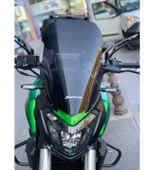 Bajaj Dominar 250 -400 Füme Ön Cam Siperlik ,Biadil Marka Tur Camı 42 Cm (2017-2024) _Supermoto - 4