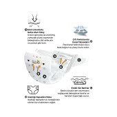 Paddlers Protection Bebek Bezi 5 Numara Junior 76 Adet (11-18 Kg) 2'li Jumbo Set thumbnail 2