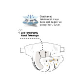 Paddlers Protection Bebek Bezi 5 Numara Junior 76 Adet (11-18 Kg) 2'li Jumbo Set thumbnail 3