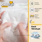 Paddlers Protection Bebek Bezi 6 Numara X-Large 64 Adet (15+Kg) 2'Li Jumbo Set thumbnail 9