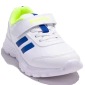 Kinetix Korper II  Beyaz Lacivert Ortopedik Günlük Erkek Çocuk Spor Ayakkabı thumbnail 1