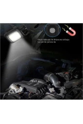 Mini Led Anahtarlık El Feneri Flash Mıknatıslı Su Geçirmez Şişe Açaçaklı - 6