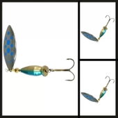 Uyguna-Yakala Gümüş/mavi No:2/16 Gr Long Döner Kaşık-KAŞ.087 thumbnail 2