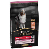 Pro Plan Medium Sensitive Skin Adult Somonlu Orta Irk Yetişkin Köpek Maması 3 X 1 Kg Açık Paket - 1