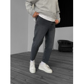 POISHOPS Antrasit Eskitme Boyfriend Jean Erkek - 2