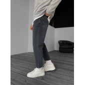 POISHOPS Antrasit Eskitme Boyfriend Jean Erkek - 5