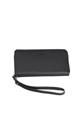 Guard %100 Deri Çok Fonksiyonlu Cüzdan ve El Çantası Mat Siyah - G3043-STX thumbnail 3
