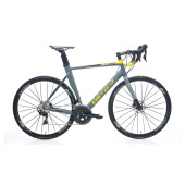 Carraro Race 063D 28 jant Yol & Yarış Bisikleti (Mat Antrasit Siyah Sarı) 52 Kadro - 1
