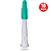 Aletçantam Silikon Mastik Kartuş Yedek Ucu Kapaklı Nozul Uç Yedeği-10 lu paket - 1
