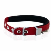 Doggie Konfor Dokuma Köpek Boyun Tasması Kırmızı 1,5x20-25 Cm Medium - 2