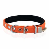 Doggie Konfor Dokuma Köpek Boyun Tasması Turuncu 1,5x20-25 Cm Medium - 2