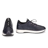 TwoEgoist Erkek Hakiki Deri  Kauçuk Taban Anatomik Günlük Ayakkabı - Sneaker - 3