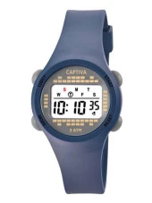 Captiva 30 mt Suya Dayanıklı Digital Alarm-Kronometre-Led Işık Spor Kasa Çoçuk Kol Saati CPT.X078 thumbnail 1