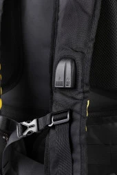 Unisex Siyah Laptop Bölmeli Sırt Çantası 51248 - 8