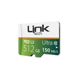Linktech M114 Premium Micro SD Ultra 512GB Hafıza Kartı 150MB/s - 1