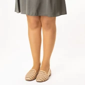 TwoEgoist Kadın Hakiki Deri Günlük Şık Klasik Loafer Babet Ayakkabı thumbnail 2