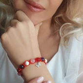 Vaoov 925 Ayar Gümüş Doğal Taşlı Pozitif Enerji Bilekliği thumbnail 7