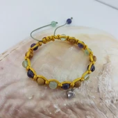 Vaoov 925 Ayar Gümüş Doğal Taşlı Bağışıklık Sistemini Güçlendiren Bileklik thumbnail 3