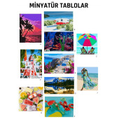 Sayılarla Boyama YAZ Tatil Tabloları (10 Farklı Süper TABLO) thumbnail 3